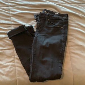 AEO black skinny jeans